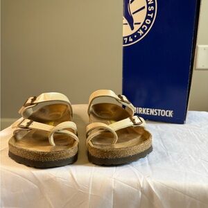 Birkenstock Beige Double Strap Sandals